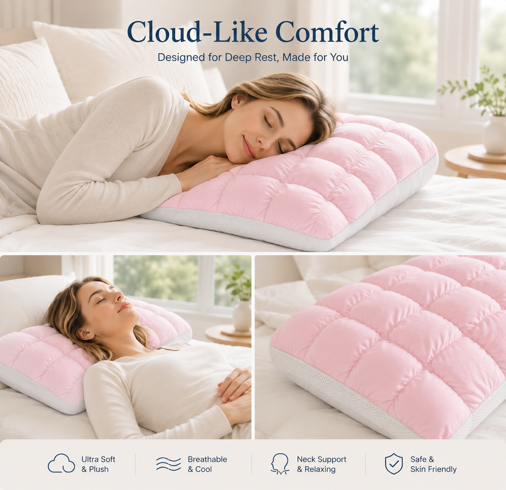 MellowPuff - Cooling Comfort Pillow