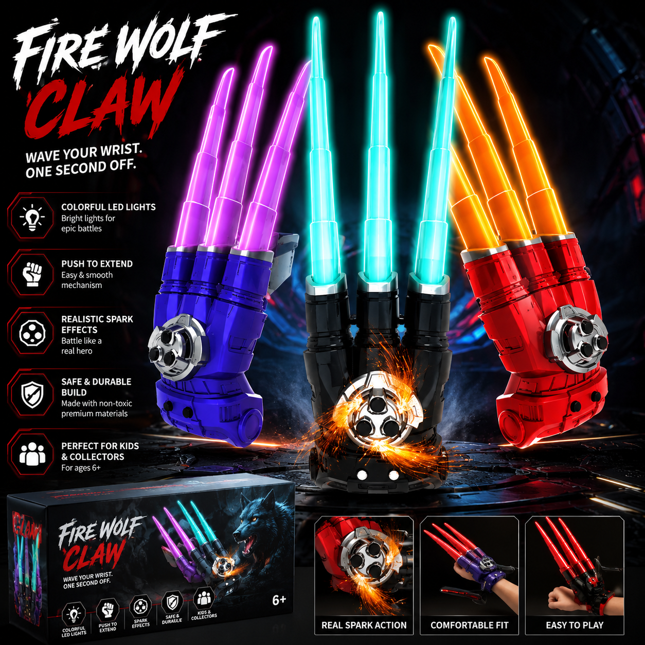 Fire Wolf Claw