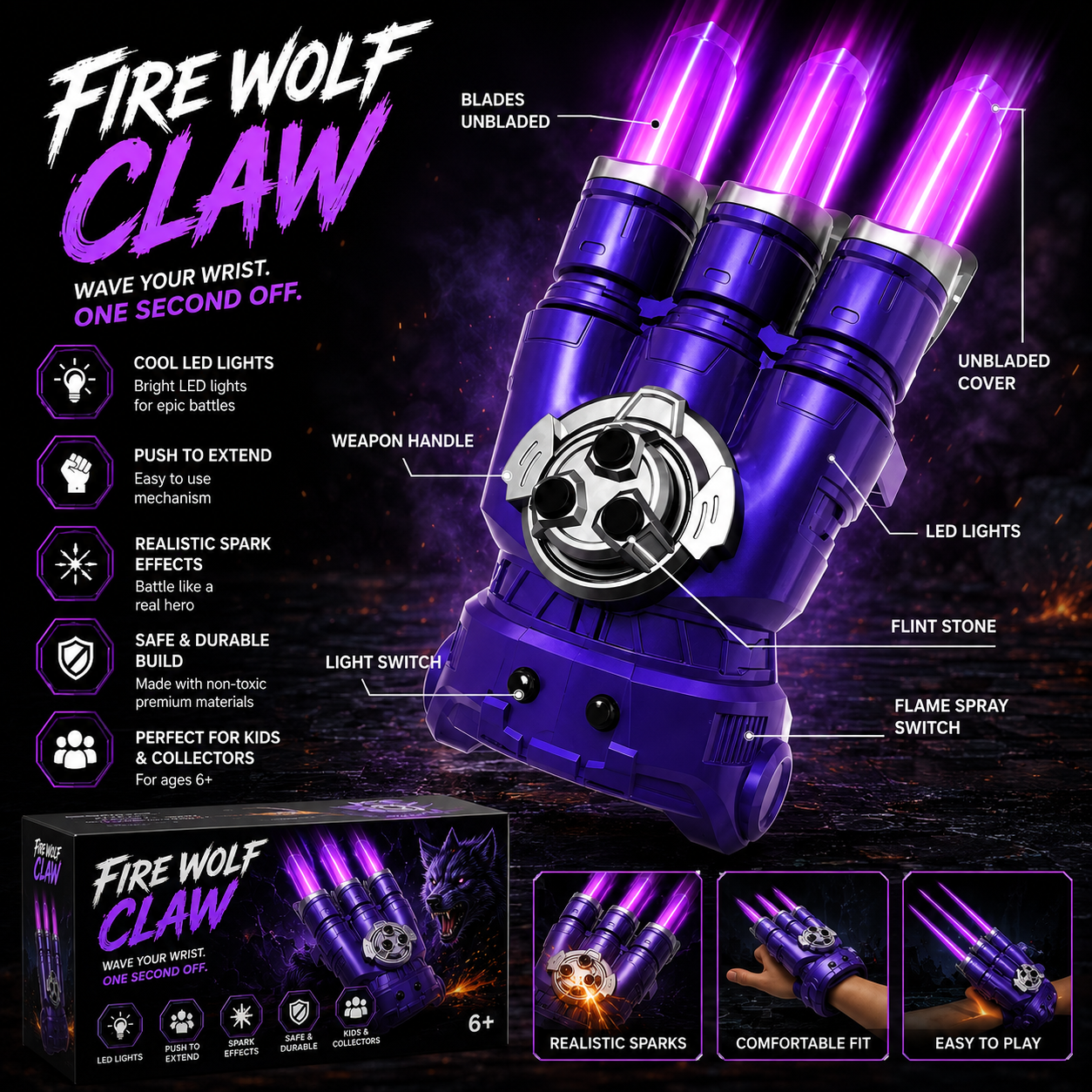 Fire Wolf Claw