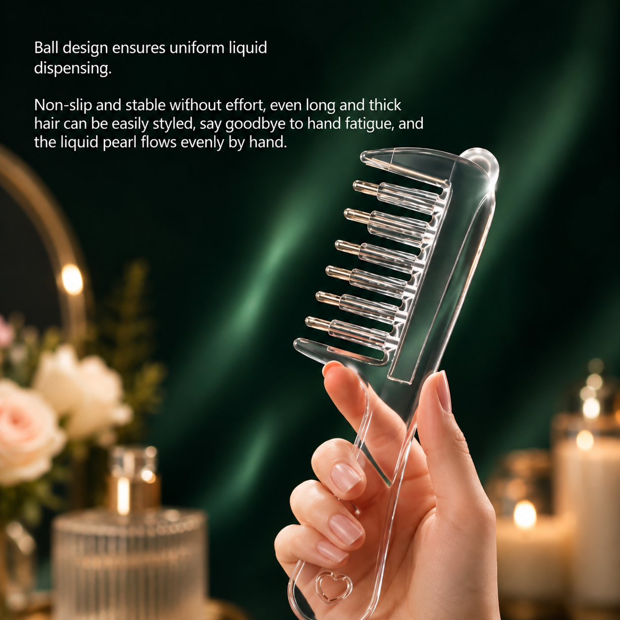 ScalpFlow – Precision Hair Oil Applicator Comb