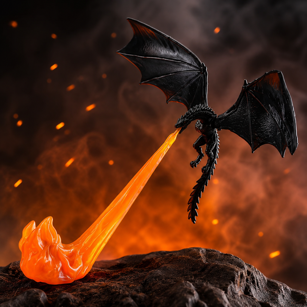 DragonFlame – Fire-Breathing Dragon Decor