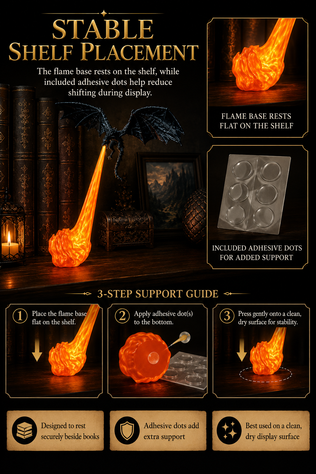 DragonFlame – Fire-Breathing Dragon Decor