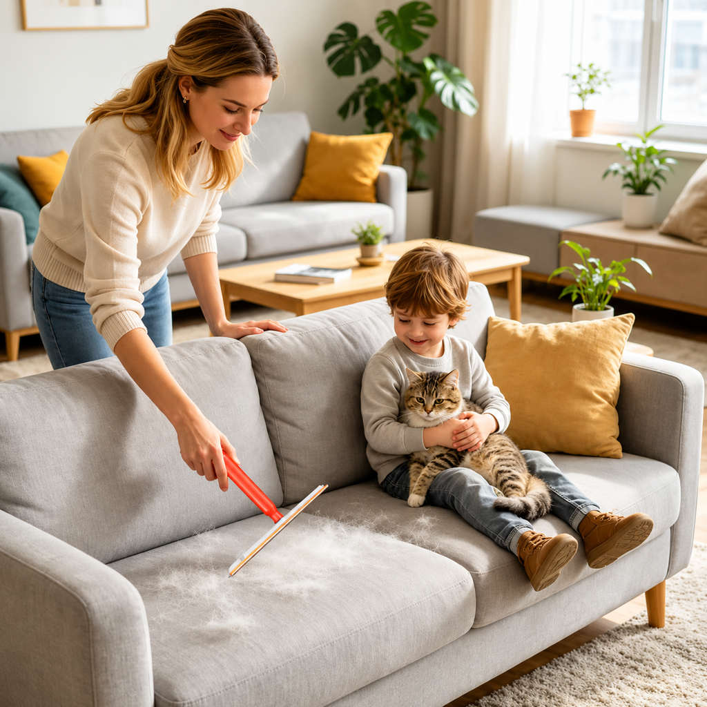 FurLift — Advanced Pet Hair Removal Rake