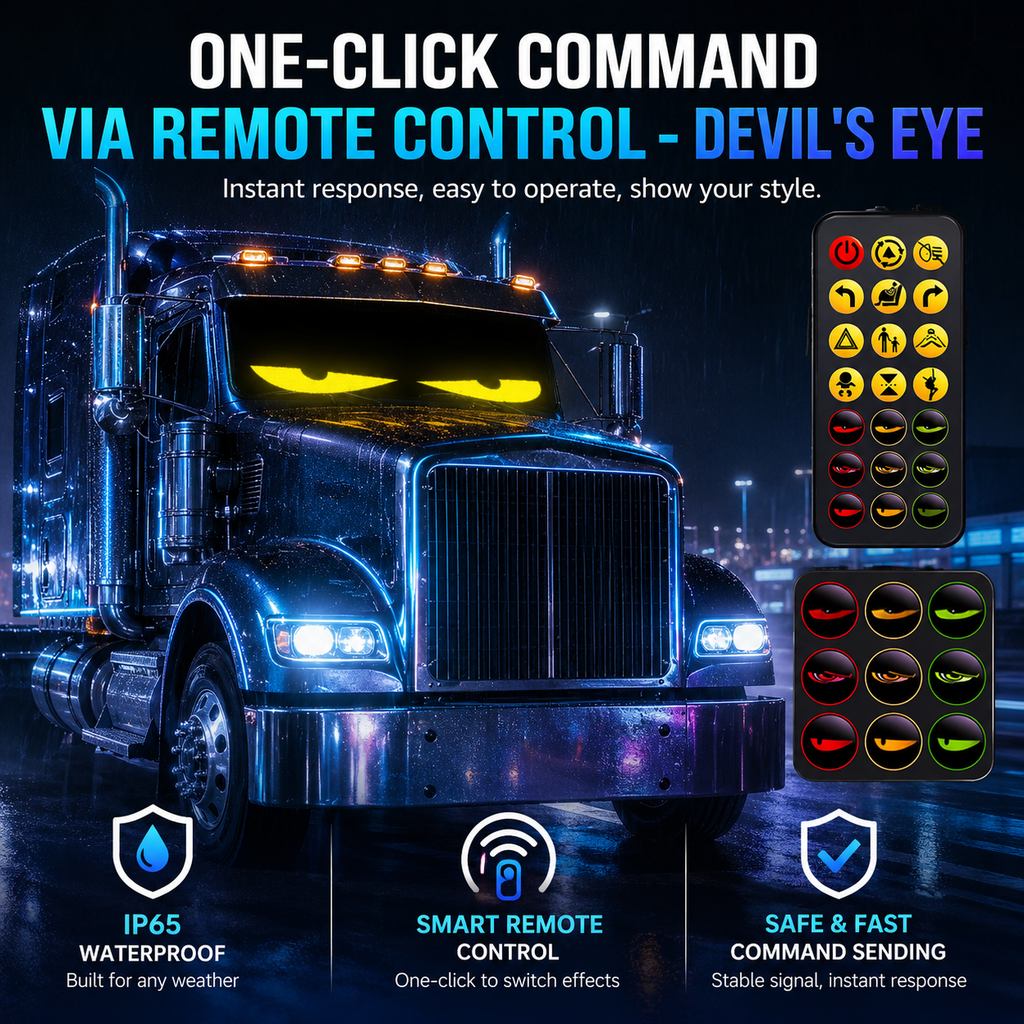 DemonStare – Programmable LED Car Eyes