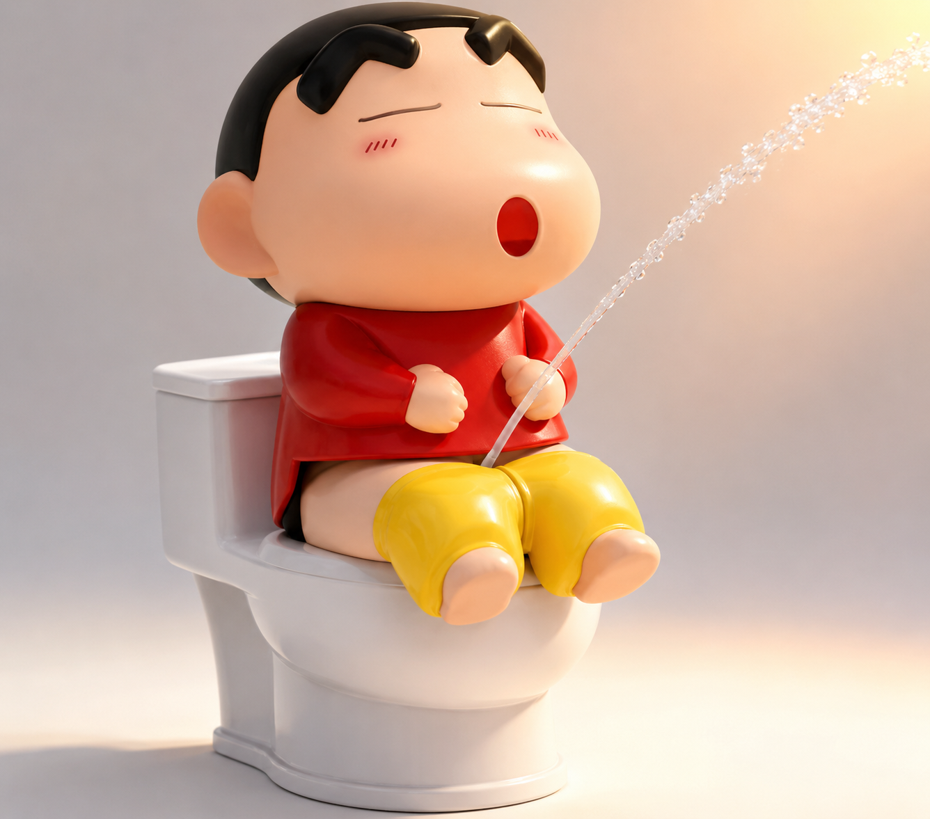 Shin-chan Potty Sprinkler